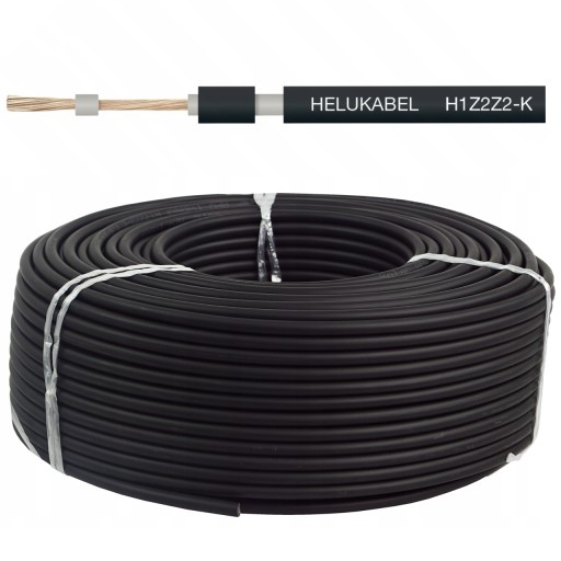 SOLÁRNY KÁBEL HELUKABEL H1Z2Z2-K 1X4 mm² QMM čierny fotovoltaický kábel