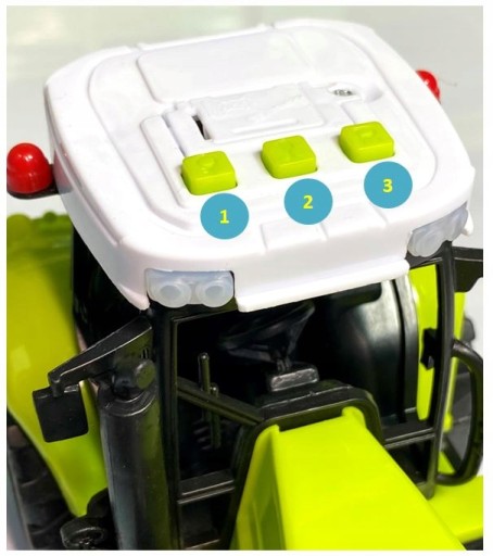 Traktor TRAILER 38CM VYSOKO RÝCHLOSŤ HW20019051