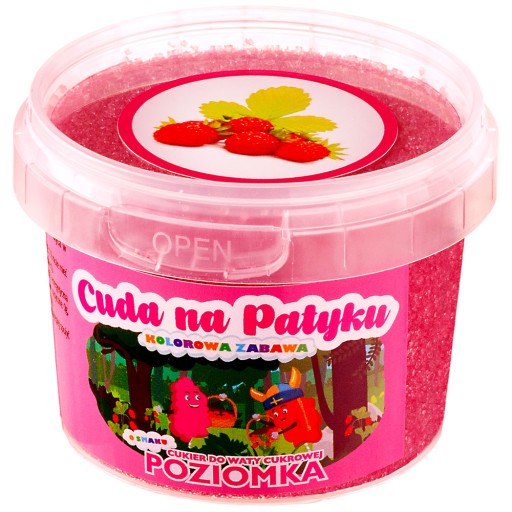 Farebná cukrová vata do stroja, s príchuťou, HORIZONTÁLNA PRÍCHUŤ, 100 g