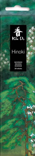 KOH DO Hinoki japonský cyprus Japonské bezdymové vonné tyčinky