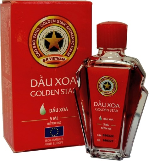 ZLATÁ HVIEZDA PROTIZÁPALOVÝ LIEČIVÝ OLEJ NA BOLESŤ