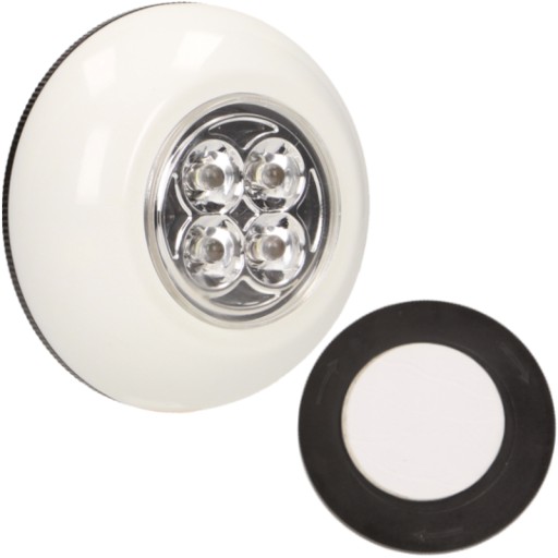 LED DOTYKOVÁ LAMPA, 3xAAA BATÉRIE, SAMOLEPIACA
