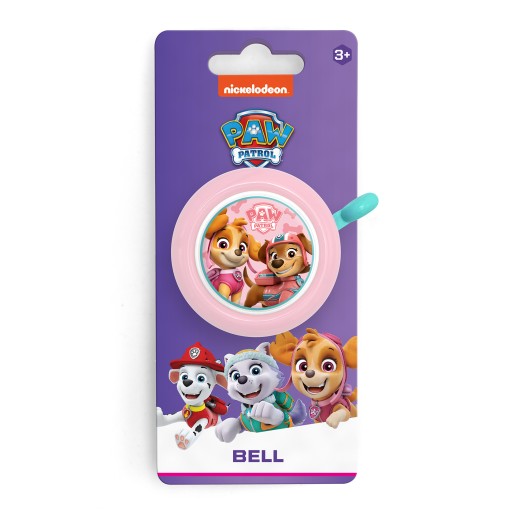 BIKE ZVON NA BICYKEL, ružový, Paw Patrol Skye Skay