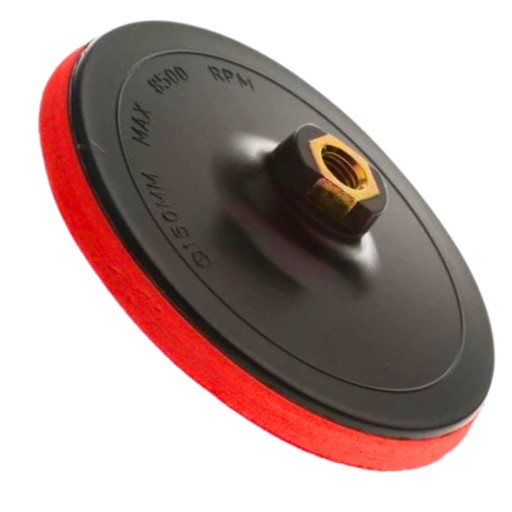 UHLOVÁ BRÚSKA KOTÚČ S VELCRO HUBOU 125 MM BRÚSNY KOTÚČ ROTO SANDING