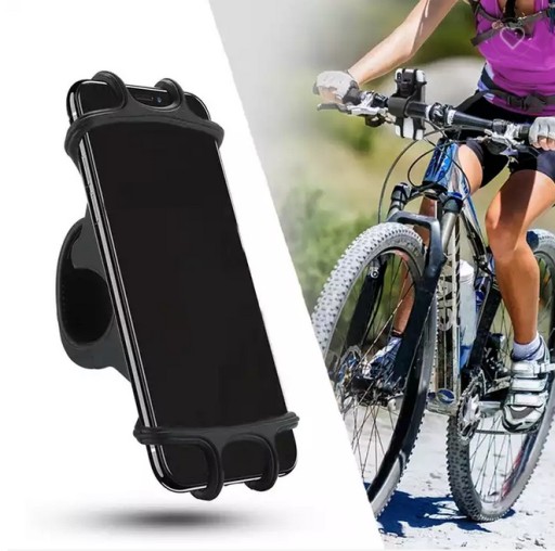 DRŽIAK NA BICYKEL NA TELEFÓN, SKÚTER, KOČÍK, ČIERNY