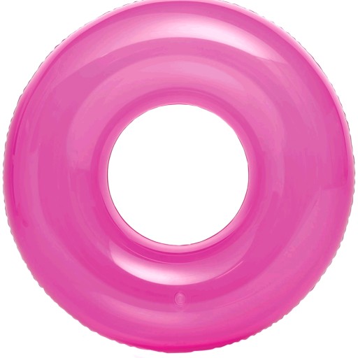 PLAVKOVÉ KOLIESKO TRANSPARENTNÉ INTEX 76 CM 2 FARBY 59260