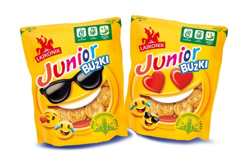 Lajkonik Junior Smajlíky 90g