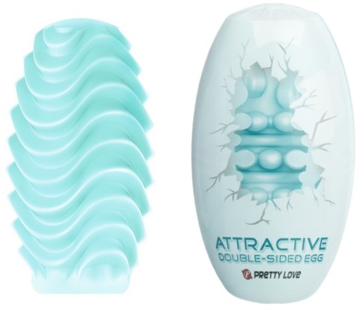 PrettyLove ATRAKTÍVNY OBOJSTRANNÝ VAJECKÝ masturbátor