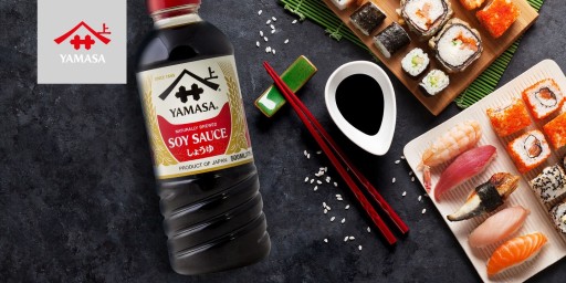 Yamasa sójová omáčka 500ml originál JAPONSKO