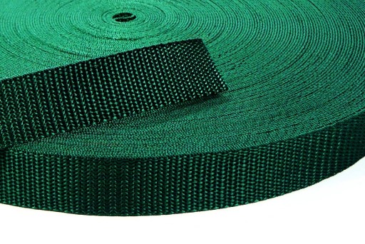 Kožený remienok 25 mm ZELENÝ