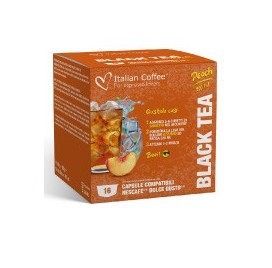 Dolce Gusto kapsule Broskyňový čierny čaj