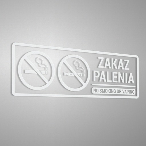 Nálepka – Zákaz fajčenia 6,7x20