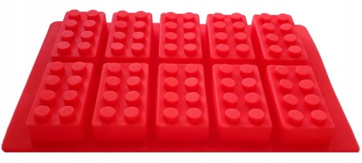 Forma BLOCKS na pralinky, želé fazuľky, silikónová forma na zdobenie torty