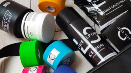 Line Sport mraznička s rozprašovačom ľadu 400 ml