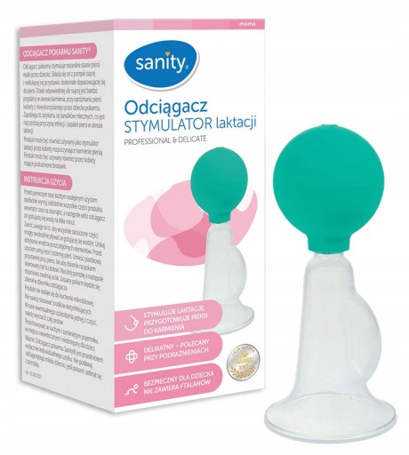 Manuálna odsávačka mlieka Sanity