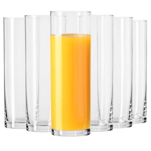 Čisté poháre na džús KROSNO, 6 ks, 200 ml