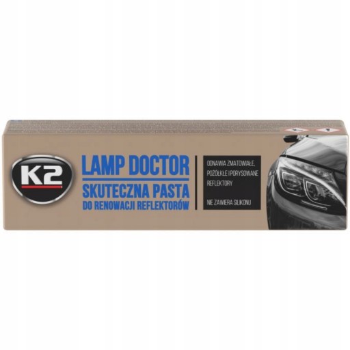 Pasta na renováciu svetlometov K2 LAMP DOCTOR