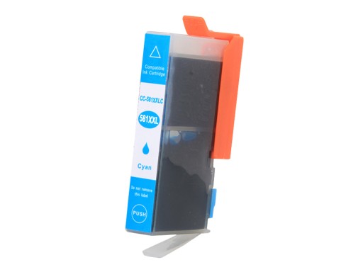 CLI-581 XL ATRAMENT PRE CANON TS705 TS6250 TS6251 TS6350 TS705a 6350a 8350a Azúrová