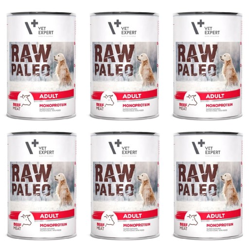 Raw Paleo Beef ADULT Hovädzie 400g