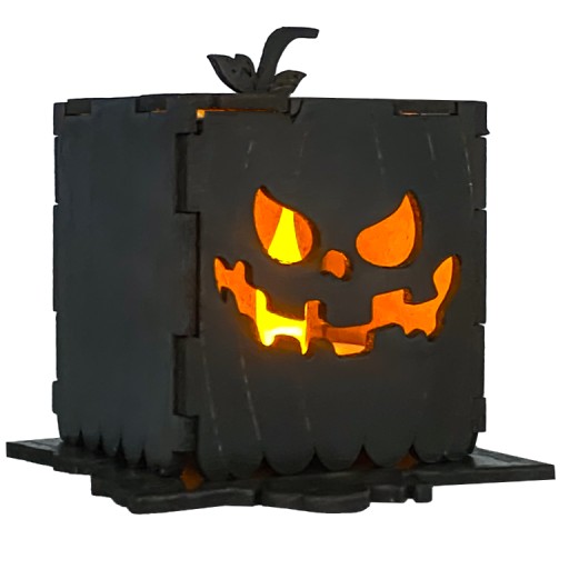 HALLOWEENSKÉ TEKVICE ČIERNA DEKORÁCIA