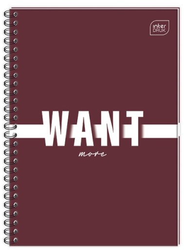 Kołobrulion A5 80 listov GRAMMED NOTEBOOK INTERPRINT