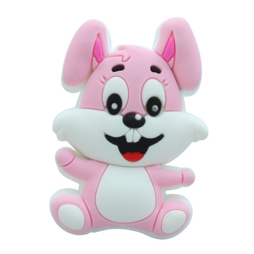 Detský silikónový nábytkový gombík Rabbit 13