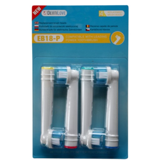 8x 3D bieliace hlavice zubnej kefky Oral-b