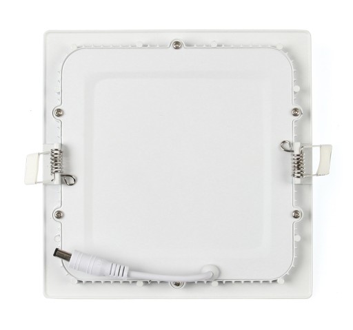 ZAPOMÁVANÝ ŠTVORCOVÝ LED PANEL 12W NEUTRÁLNA BIELE STROPNÁ LAMPA 4500K