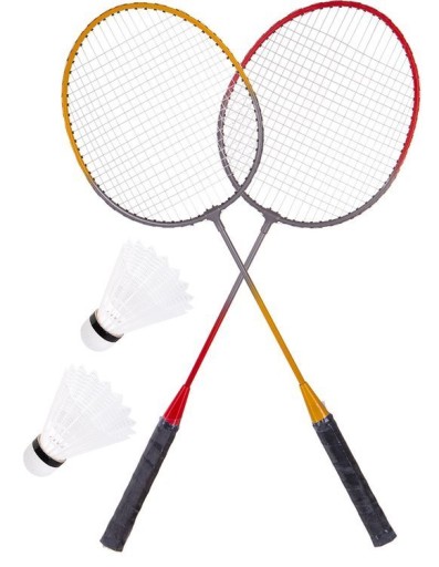 Sada pierkových loptičiek pre bedminton Farebné pierkové loptičky ENERO 3 kusy