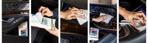 AUTOLAND - Prírodné utierky do kokpitu - 25 kusov PROTI PRACHU NA CESTOVANIE
