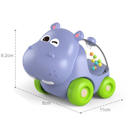 HIPPOPOTA AUTIČKOVÉ GUĽIČKY WOOPIE BABY VOZIDLO
