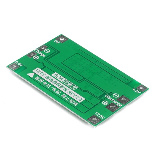 BMS 3S 60A Li-Ion 18650 12,6V s balancérom