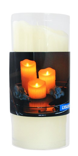 LED VLOŽKA SVIEČKY DO SVIEČKY NA BATÉRIOVÉ NAPÁJANIE 12,5CM