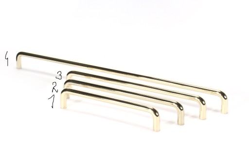 Nábytková úchytka US18 G3 160 mm zlatý lesk