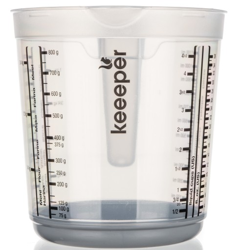 KUCHYNSKÝ ODMERNÝ hrnček S ODBORNÝM džbánom 1,5L
