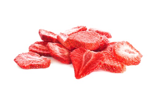 Mrazom sušené celé maliny + plátky jahôd 40g