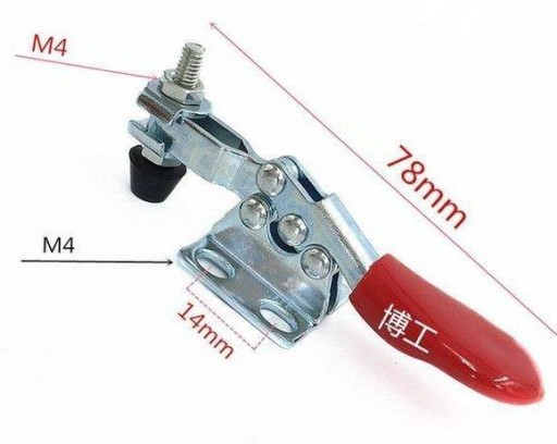 GH-201 rýchloupínacia svorka - 27kg - U-BAR