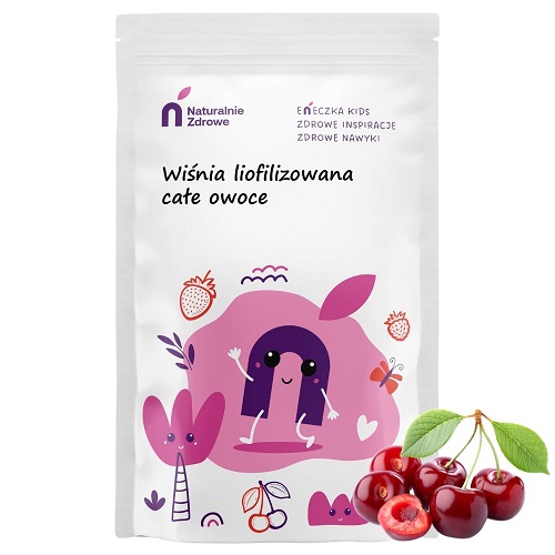 Mrazom sušená čerešňa celé ovocie Eneczka Kids 20 g zdravá desiata
