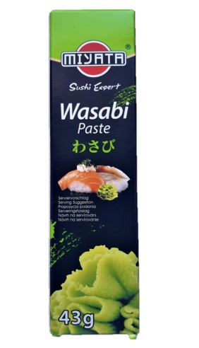 Miyata wasabi pasta 43g hotového japonského chrenu v tube