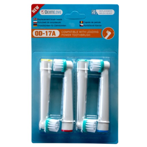 4xOral-b Ortodontická hlavica na strojček