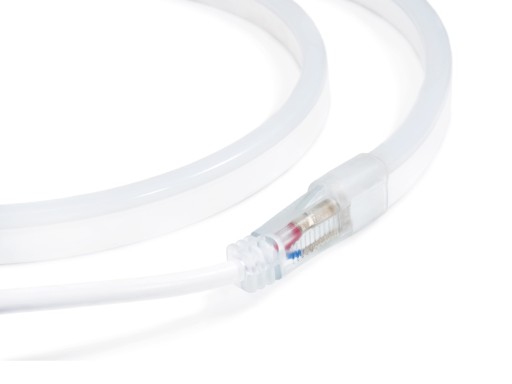 LED PÁS 24V 2835 1M IP67 NEUTRÁLNY BIELY