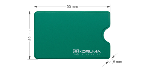 Obal na bezdotykovú kartu Koruma proti krádeži
