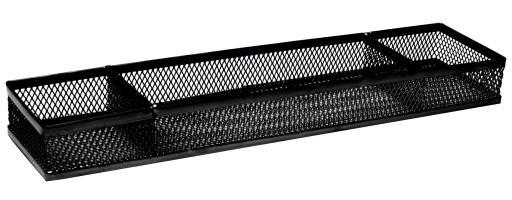 Držiak na perá, kovový peračník na detský písací stôl, Z9063, čierny