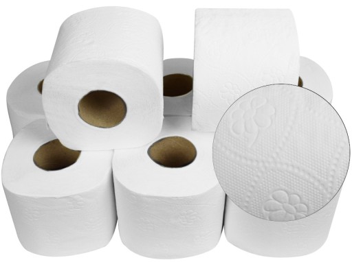VELLA TOALETNÝ PAPIER 250 LISTOV, 3 VRST., BIELY