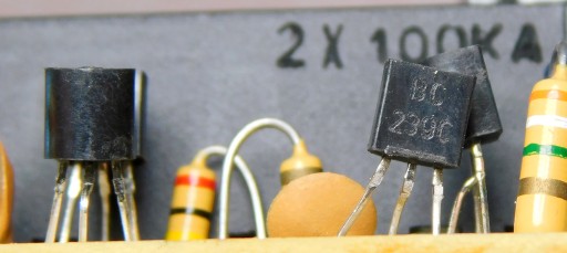 Doska potenciometra 2x 100k A ekvalizéra DIORA