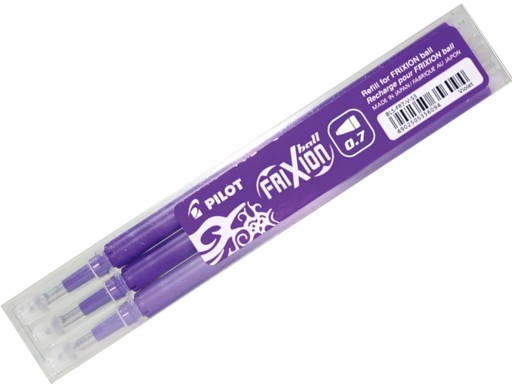 NÁPLŇ DO PEČA FRIXION, Zmazateľná, FIALOVÁ