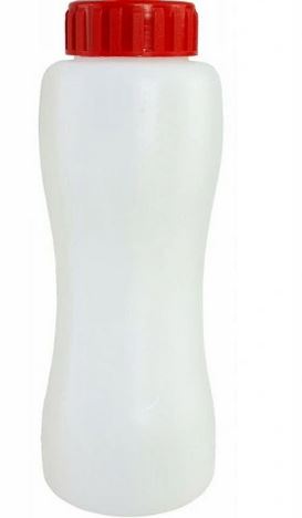 Vlhčená fľaša na kŕmenie jahniat, kozliatok, oviec a kôz, 500 ml