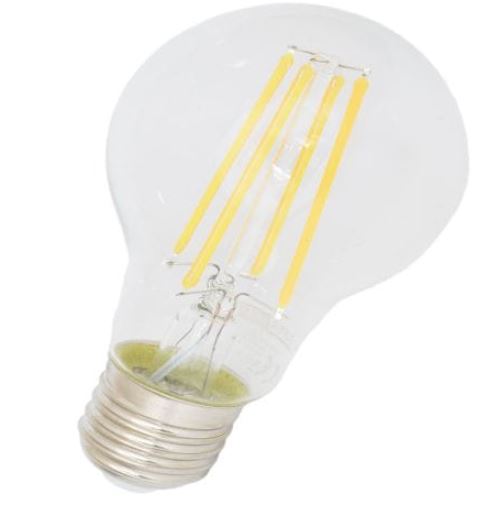 LED žiarovka E27 Filament DECORATIVE 8W teplá guľa