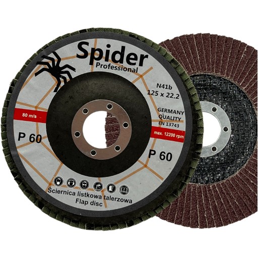 KOTOUČOVÁ KLAPKA BRÚSNE KLAPKA KLAPKA PIDER 125mm GR60 GERMA 1ks