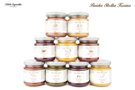 KRÉMOVÝ NEKTÁROVÝ MED S BANÁNOM APIARY SWEET LAND 250g NATURAL
